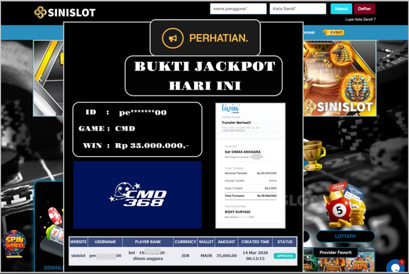 SINISLOT – CMD 368 